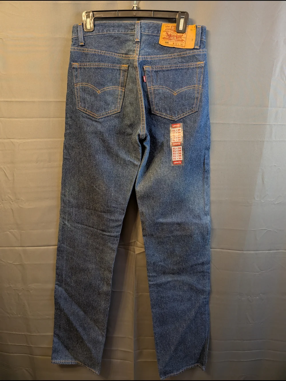 VTG 90s Levi's 501 Deadstock NWT Made in USA 31x36 Preshrunk